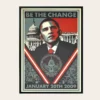 Shepard Fairey Be The Change Barack Obama inauguration 2009 offset lithograph limited edition West 23 art gallery India